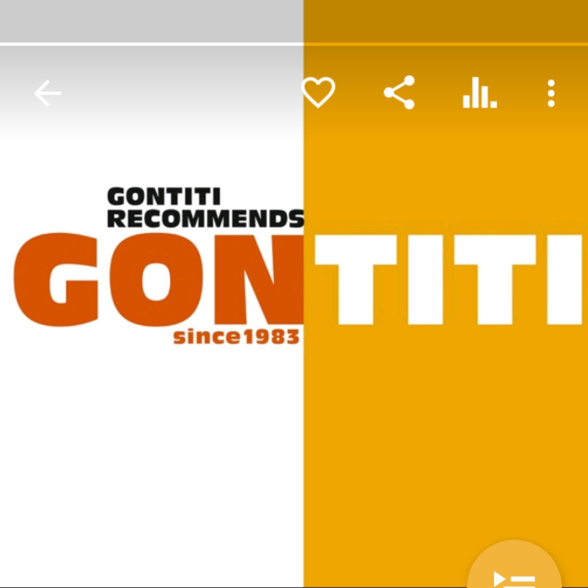 GONTITI RECOMMENDS